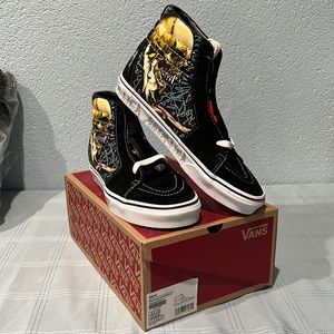 Vans Metallica high tops mens size 9
